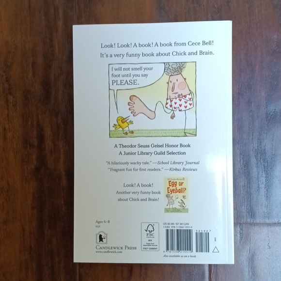 NWT 2 Kids Books | Amazing World of Gumball | Chick and Brain: Smell My Foot - Picture 5 of 10